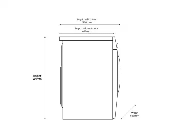 Samsung 220 volt 9 KG Dryer White A++ Heat Pump Ventless Self Condensing heat pump DV90CGCWHITE220v 220v 240 volts 50 hz