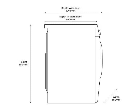 Samsung WW11DG5B25ABESL220V Washer 220 volts 50 hz 11 KG Large Size 220v 240 volt 50hz with WiFi