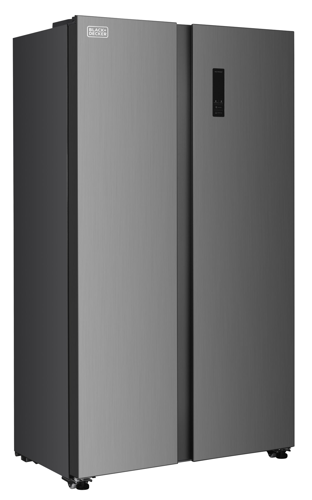 Black and Decker 18 cu ft 220v side by side refrigerator 220 volt fridge 2 door 50hz 60 hz mdoel BXRFSSS436A220v