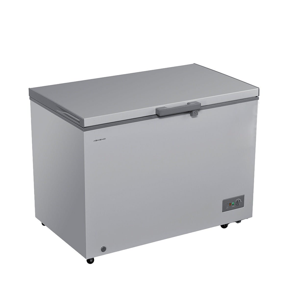 Sharp 220 volts chest freezer 490 liters silver color 220v 50 hz