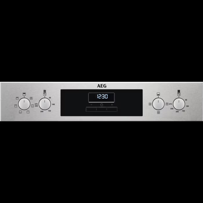 AEG Built in Double Oven 220 volts 50 hz Stianless Steel 220v Integrated double oven Made in Italy DEX33111EM