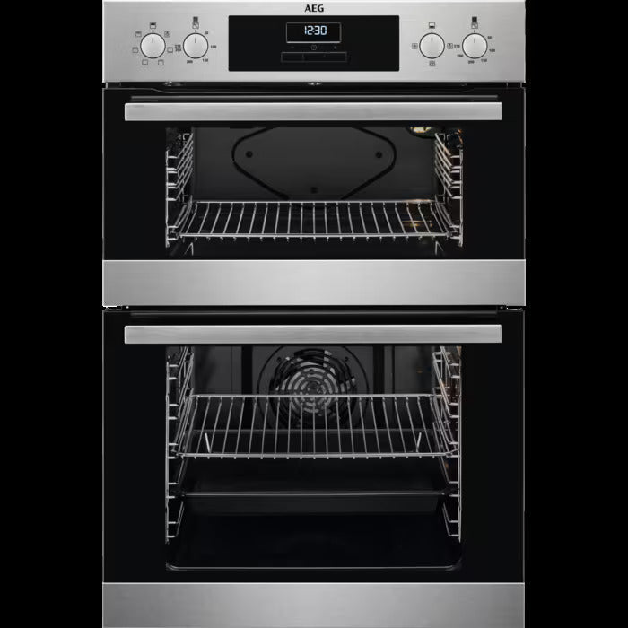 AEG Built in Double Oven 220 volts 50 hz Stianless Steel 220v Integrated double oven Made in Italy DEX33111EM