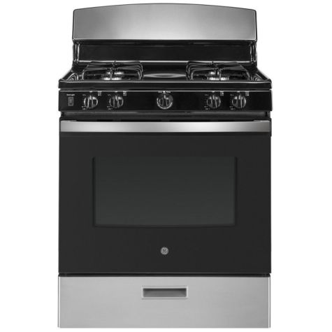 GE 220 volts gas range 4 burner 220v 240 volts 50hz 60hz gas cooker stove LP or Natural gas JGBS30220Vretss