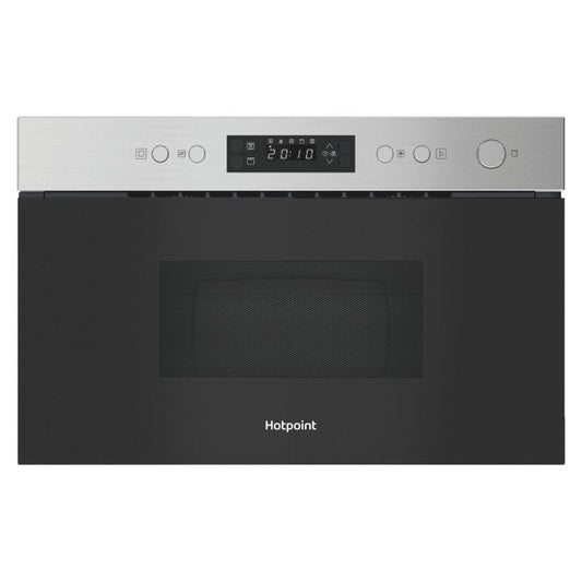 Hotpoint by Whirlpool HPMK12CXUK Built In Microwave with Grill 22 Liters BUILT IN INTEGRATED