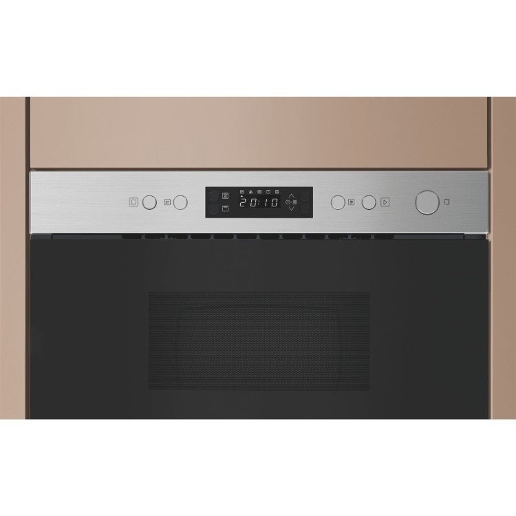 Hotpoint by Whirlpool HPMK12CXUK Built In Microwave with Grill 22 Liters BUILT IN INTEGRATED