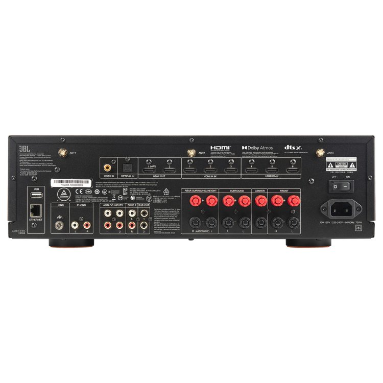JBL MA7100 220 Volt Receiver – 7.2 Channel 8K AV Amplifier