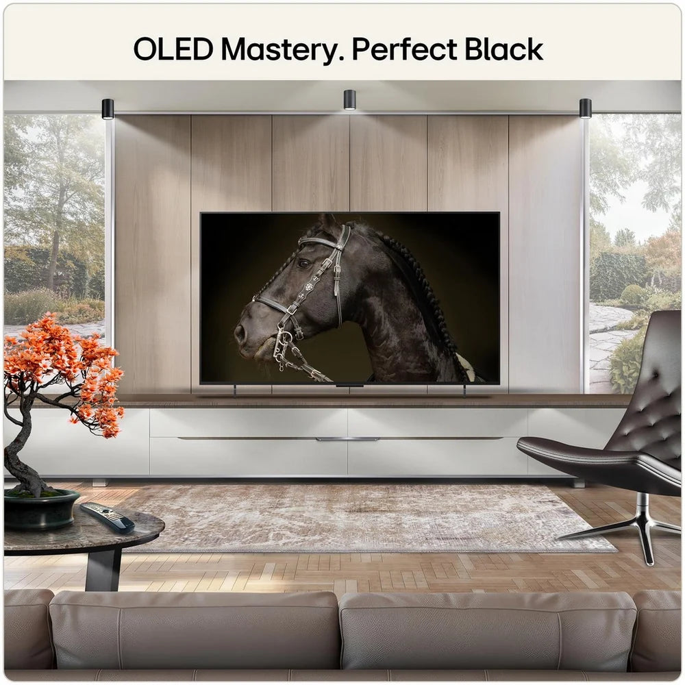 LG OLED42C66LB 42 Inch OLED evo AI C6 4K Ultra HD HDR Smart TV 2026