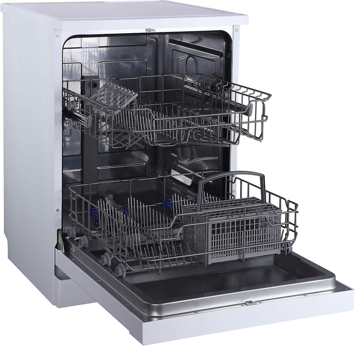 Sharp 220 Volt Dishwasher 12 Place Settings 6 Programs 220V 50Hz QWMB612 Stainless Steel