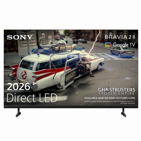 Sony K75S25M2PB 75 Inch BRAVIA 2 II Direct LED 4K Ultra HD HDR Smart Google TV 2026
