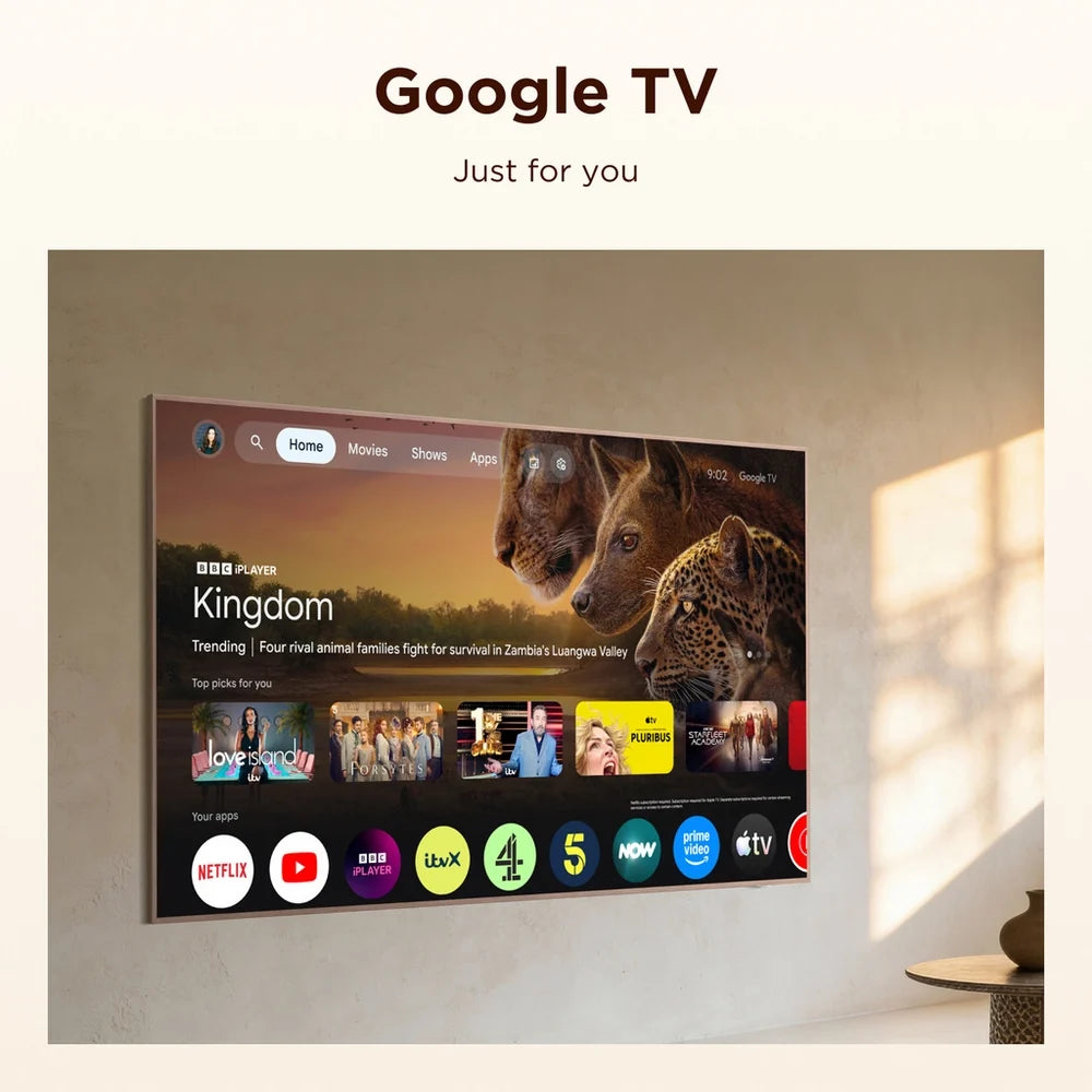 TCL 75A400 PRO-UK 75 Inch NXTVISION A400 Pro 4K UHD HDR QD-MINI LED AI Art TV 2026
